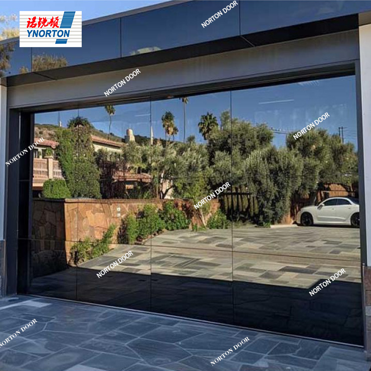 Tilpasning af aluminium glas garageport