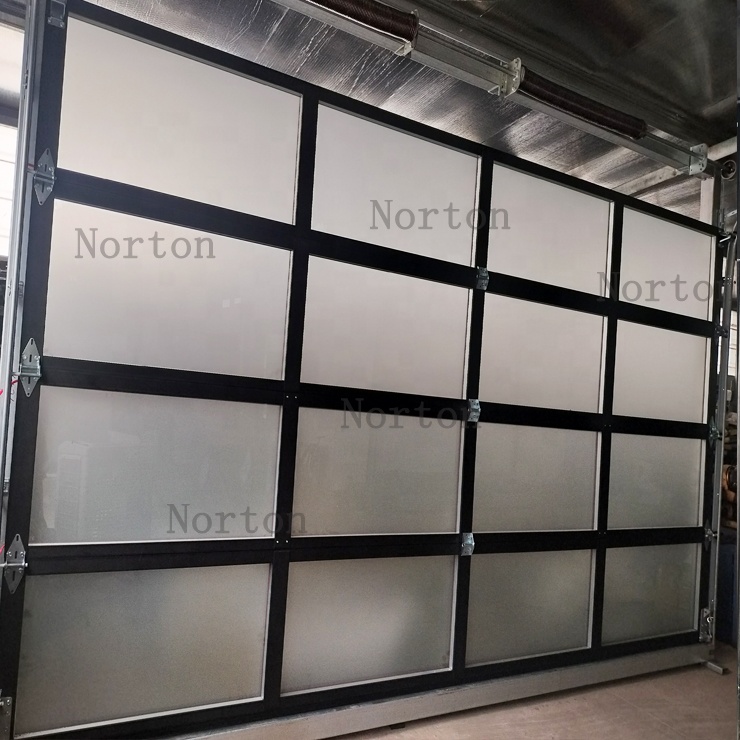 Fuldt udsyn glasdør