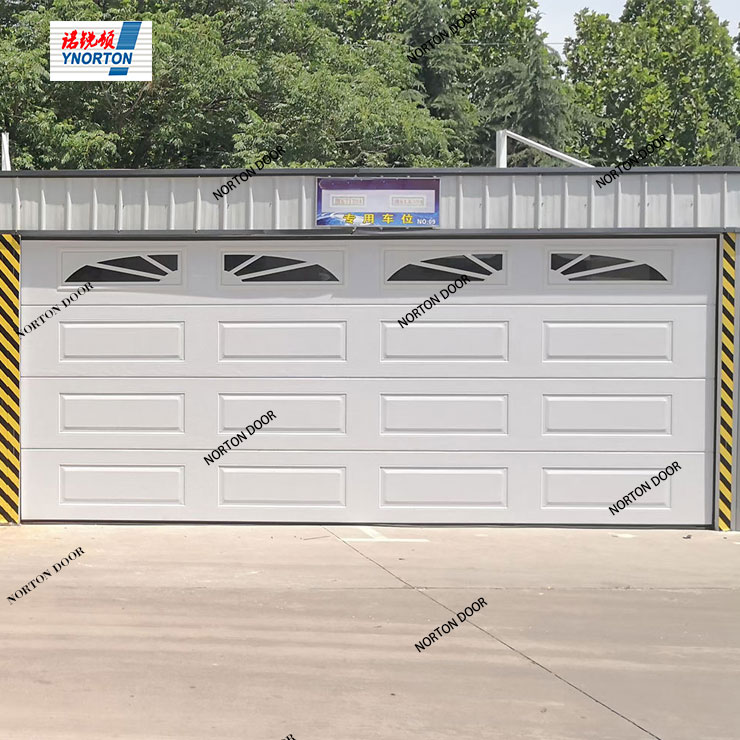 Stål isoleret garageport